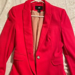 Bright pink H&M Blazer